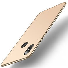 Hard Rigid Plastic Matte Finish Case Back Cover M01 for Xiaomi Mi A2 Gold