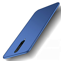 Hard Rigid Plastic Matte Finish Case Back Cover M01 for Xiaomi Poco X2 Blue