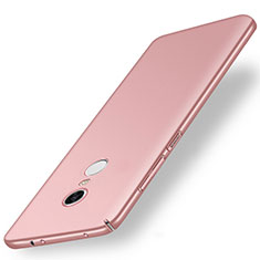 Hard Rigid Plastic Matte Finish Case Back Cover M01 for Xiaomi Redmi 5 Plus Rose Gold