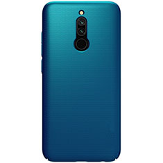 Hard Rigid Plastic Matte Finish Case Back Cover M01 for Xiaomi Redmi 8 Blue