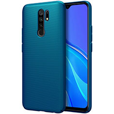 Hard Rigid Plastic Matte Finish Case Back Cover M01 for Xiaomi Redmi 9 Blue