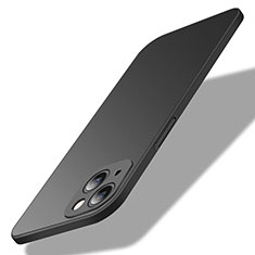 Hard Rigid Plastic Matte Finish Case Back Cover M02 for Apple iPhone 14 Plus Black