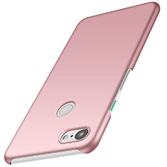 Hard Rigid Plastic Matte Finish Case Back Cover M02 for Google Pixel 3 Rose Gold