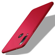 Hard Rigid Plastic Matte Finish Case Back Cover M02 for Huawei Honor 20i Red