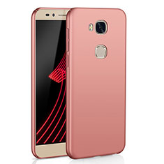 Hard Rigid Plastic Matte Finish Case Back Cover M02 for Huawei Honor 5X Rose Gold
