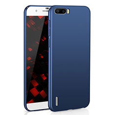 Hard Rigid Plastic Matte Finish Case Back Cover M02 for Huawei Honor 6 Plus Blue