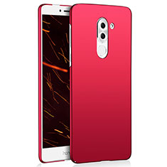 Hard Rigid Plastic Matte Finish Case Back Cover M02 for Huawei Honor 6X Pro Red
