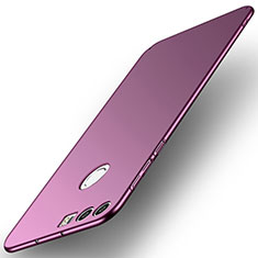 Hard Rigid Plastic Matte Finish Case Back Cover M02 for Huawei Honor 8 Purple