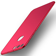 Hard Rigid Plastic Matte Finish Case Back Cover M02 for Huawei Honor 8 Red