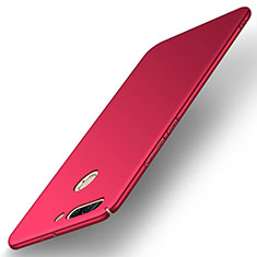 Hard Rigid Plastic Matte Finish Case Back Cover M02 for Huawei Honor V9 Red