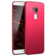 Hard Rigid Plastic Matte Finish Case Back Cover M02 for Huawei Nova Plus Red