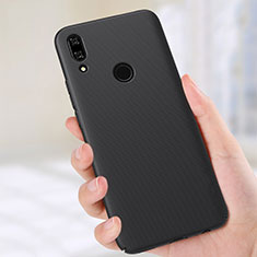 Hard Rigid Plastic Matte Finish Case Back Cover M02 for Huawei P Smart Z Black