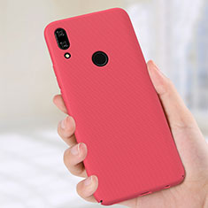 Hard Rigid Plastic Matte Finish Case Back Cover M02 for Huawei P Smart Z Red