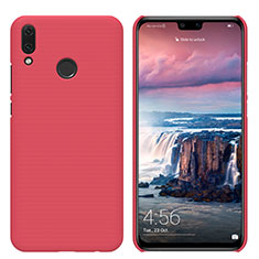 Hard Rigid Plastic Matte Finish Case Back Cover M02 for Huawei Y9 (2019) Red
