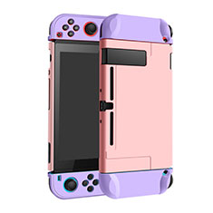 Hard Rigid Plastic Matte Finish Case Back Cover M02 for Nintendo Switch Pink