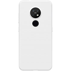 Hard Rigid Plastic Matte Finish Case Back Cover M02 for Nokia 6.2 White