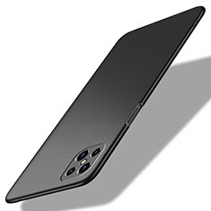 Hard Rigid Plastic Matte Finish Case Back Cover M02 for Oppo A92s 5G Black