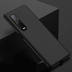 Hard Rigid Plastic Matte Finish Case Back Cover M02 for Oppo Find X2 Pro Black