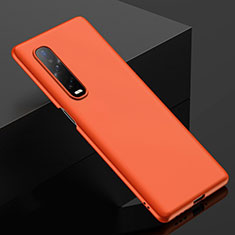 Hard Rigid Plastic Matte Finish Case Back Cover M02 for Oppo Find X2 Pro Orange