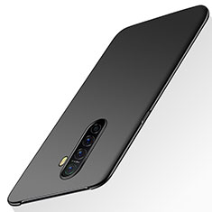 Hard Rigid Plastic Matte Finish Case Back Cover M02 for Oppo Reno Ace Black