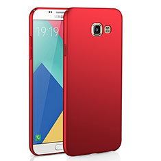 Hard Rigid Plastic Matte Finish Case Back Cover M02 for Samsung Galaxy A9 (2016) A9000 Red