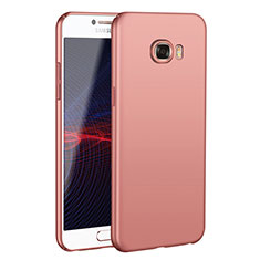 Hard Rigid Plastic Matte Finish Case Back Cover M02 for Samsung Galaxy C7 SM-C7000 Rose Gold