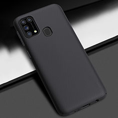 Hard Rigid Plastic Matte Finish Case Back Cover M02 for Samsung Galaxy M31 Prime Edition Black