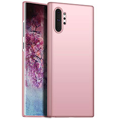 Hard Rigid Plastic Matte Finish Case Back Cover M02 for Samsung Galaxy Note 10 Plus 5G Rose Gold