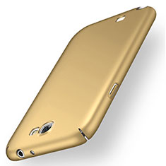 Hard Rigid Plastic Matte Finish Case Back Cover M02 for Samsung Galaxy Note 2 N7100 N7105 Gold