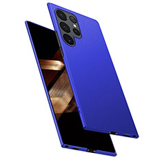 Hard Rigid Plastic Matte Finish Case Back Cover M02 for Samsung Galaxy S24 Ultra 5G Blue