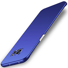 Hard Rigid Plastic Matte Finish Case Back Cover M02 for Samsung Galaxy S6 Edge SM-G925 Blue