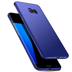 Hard Rigid Plastic Matte Finish Case Back Cover M02 for Samsung Galaxy S7 Edge G935F Blue