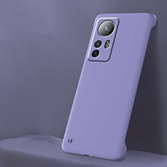 Hard Rigid Plastic Matte Finish Case Back Cover M02 for Xiaomi Mi 12S 5G Clove Purple