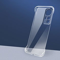 Hard Rigid Plastic Matte Finish Case Back Cover M02 for Xiaomi Mi 12S Pro 5G Clear