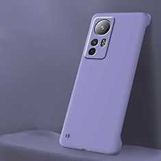 Hard Rigid Plastic Matte Finish Case Back Cover M02 for Xiaomi Mi 12X 5G Clove Purple