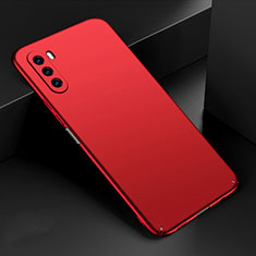 Hard Rigid Plastic Matte Finish Case Back Cover M03 for Huawei Mate 40 Lite 5G Red