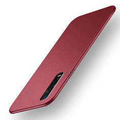 Hard Rigid Plastic Matte Finish Case Back Cover M03 for Oppo Find X2 Pro Red