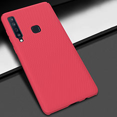 Hard Rigid Plastic Matte Finish Case Back Cover M03 for Samsung Galaxy A9s Red