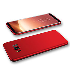 Hard Rigid Plastic Matte Finish Case Back Cover M03 for Samsung Galaxy S8 Red