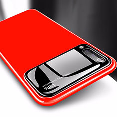 Hard Rigid Plastic Matte Finish Case Back Cover M03 for Xiaomi Mi A3 Red