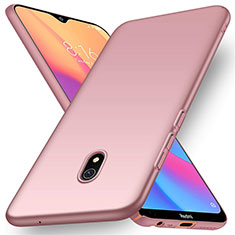 Hard Rigid Plastic Matte Finish Case Back Cover M03 for Xiaomi Redmi 8A Rose Gold