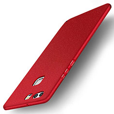 Hard Rigid Plastic Matte Finish Case Back Cover M04 for Huawei P9 Red