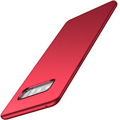 Hard Rigid Plastic Matte Finish Case Back Cover M04 for Samsung Galaxy Note 8 Red