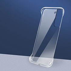 Hard Rigid Plastic Matte Finish Case Back Cover M04 for Samsung Galaxy S22 Plus 5G Clear