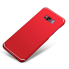 Hard Rigid Plastic Matte Finish Case Back Cover M04 for Samsung Galaxy S8 Red