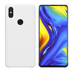 Hard Rigid Plastic Matte Finish Case Back Cover M04 for Xiaomi Mi Mix 3 White