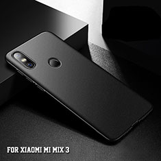 Hard Rigid Plastic Matte Finish Case Back Cover M05 for Xiaomi Mi Mix 3 Black