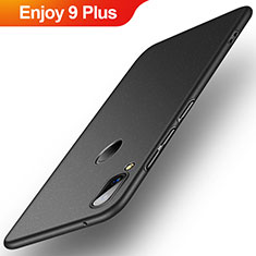 Hard Rigid Plastic Matte Finish Case Back Cover P01 for Huawei Enjoy 9 Plus Black
