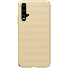Hard Rigid Plastic Matte Finish Case Back Cover P01 for Huawei Honor 20 Gold