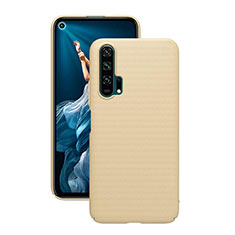 Hard Rigid Plastic Matte Finish Case Back Cover P01 for Huawei Honor 20 Pro Gold